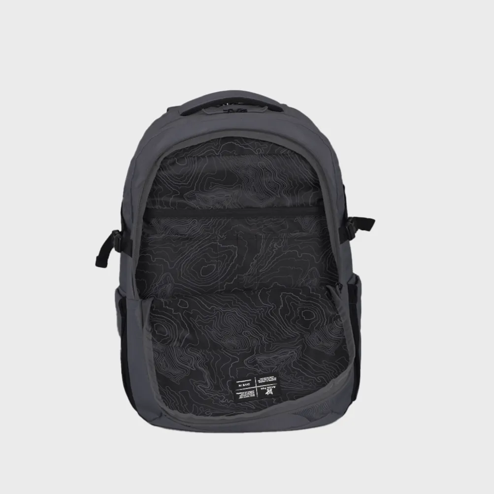Arctic Fox Hiking Backpack and  Laptop Travel Bag Big Capacity 38L Trace Black