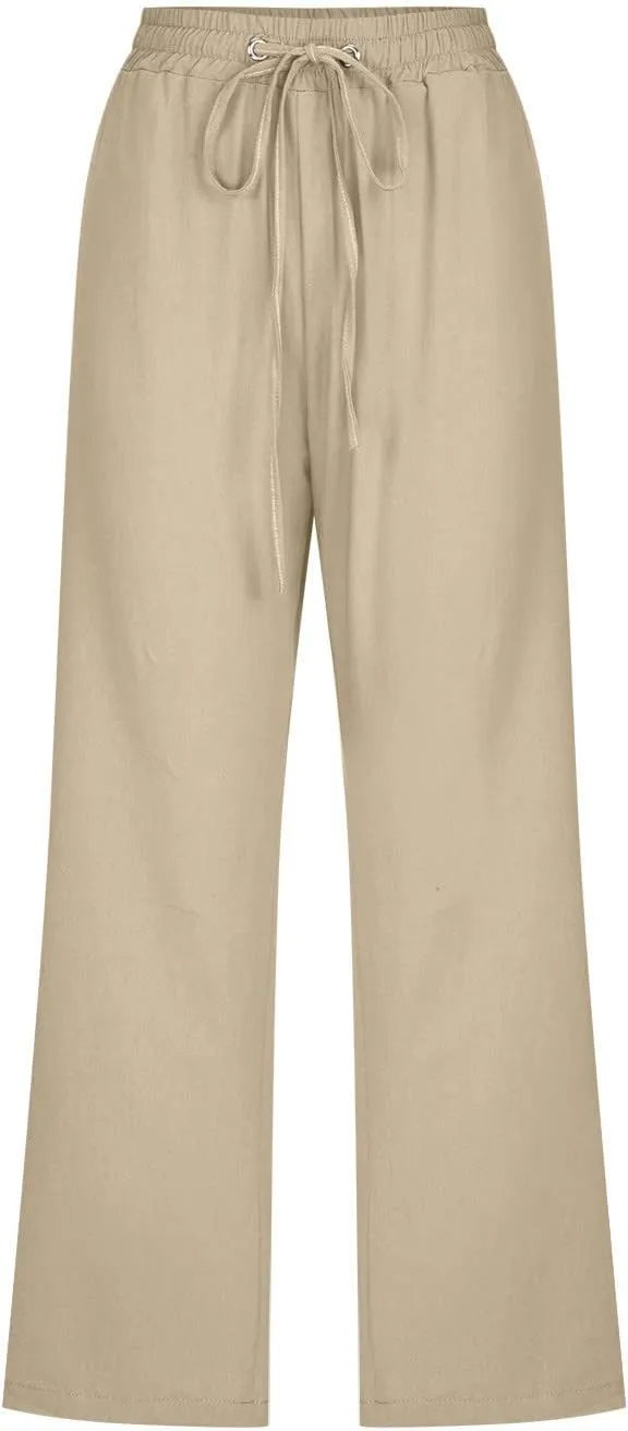 Capri Pants for Women 2024 Capri Leggings Lightweight Summer Casual High Wasit Stretch Pants Cropped Trousers