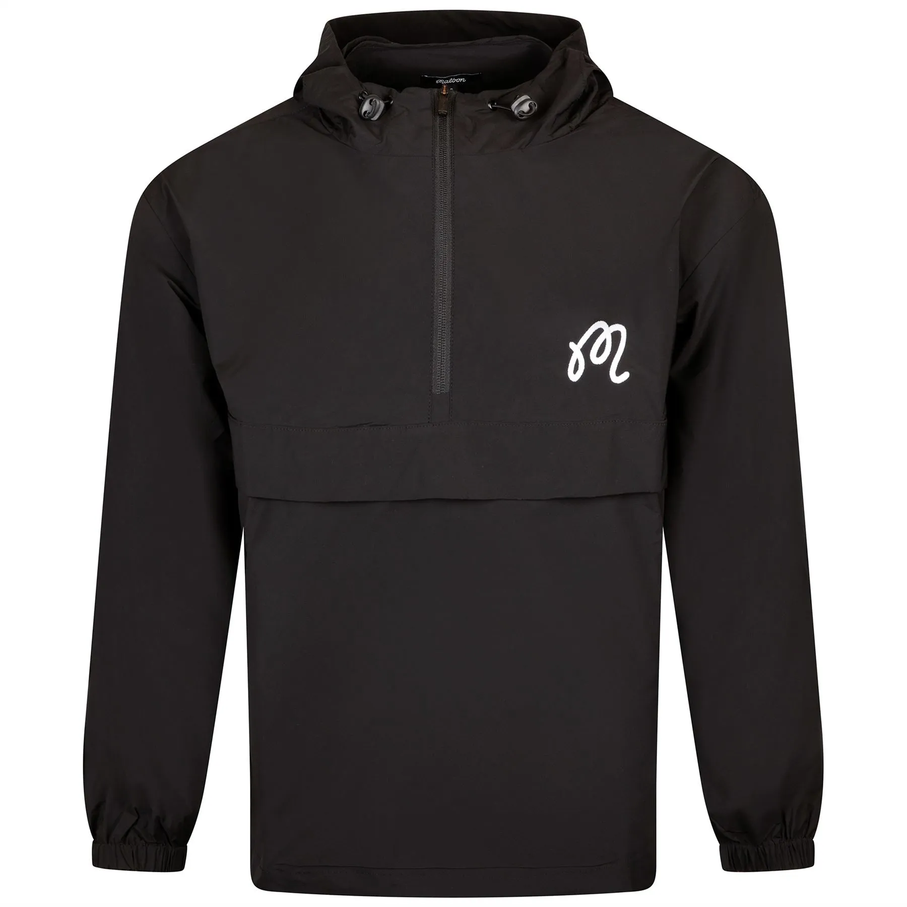 Evergreen Nylon Anorak Black - W24
