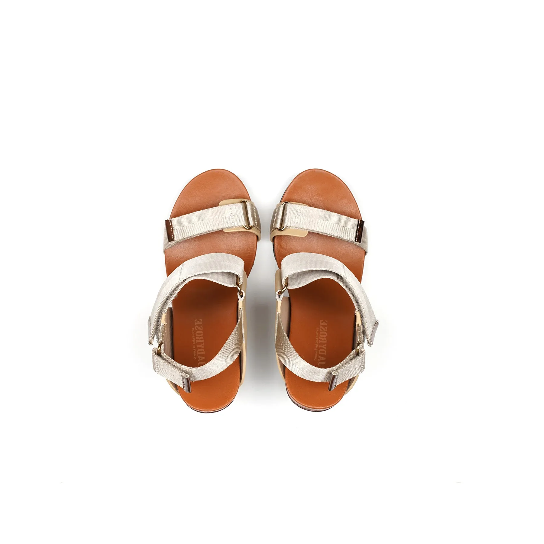 Futuristic Multi-Strap Heel-Less Sandals