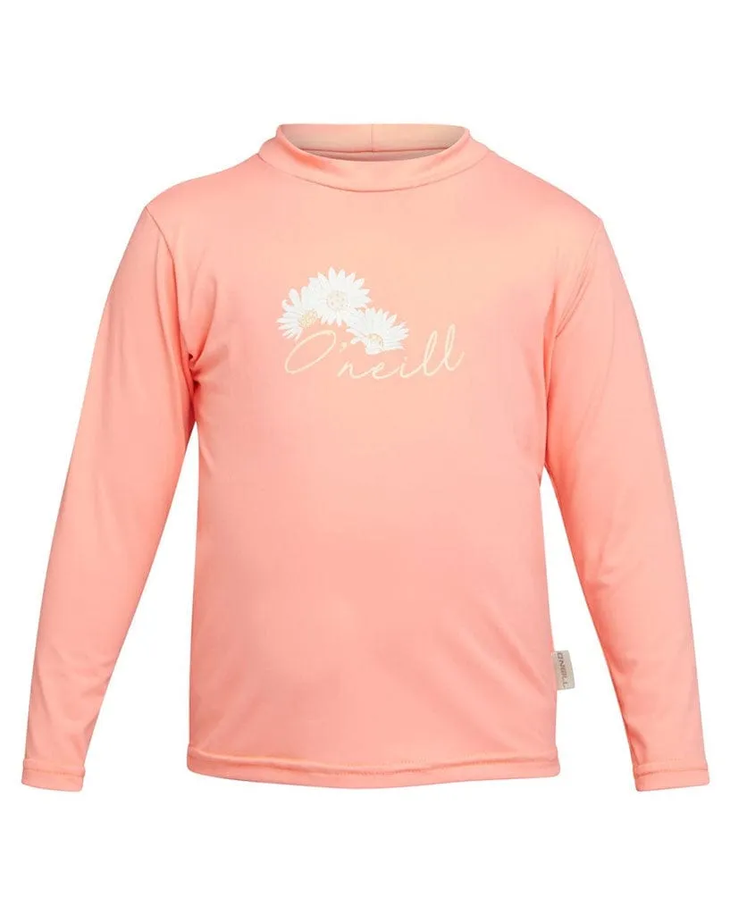 Girl's Toddler SPF LS Rash Tee