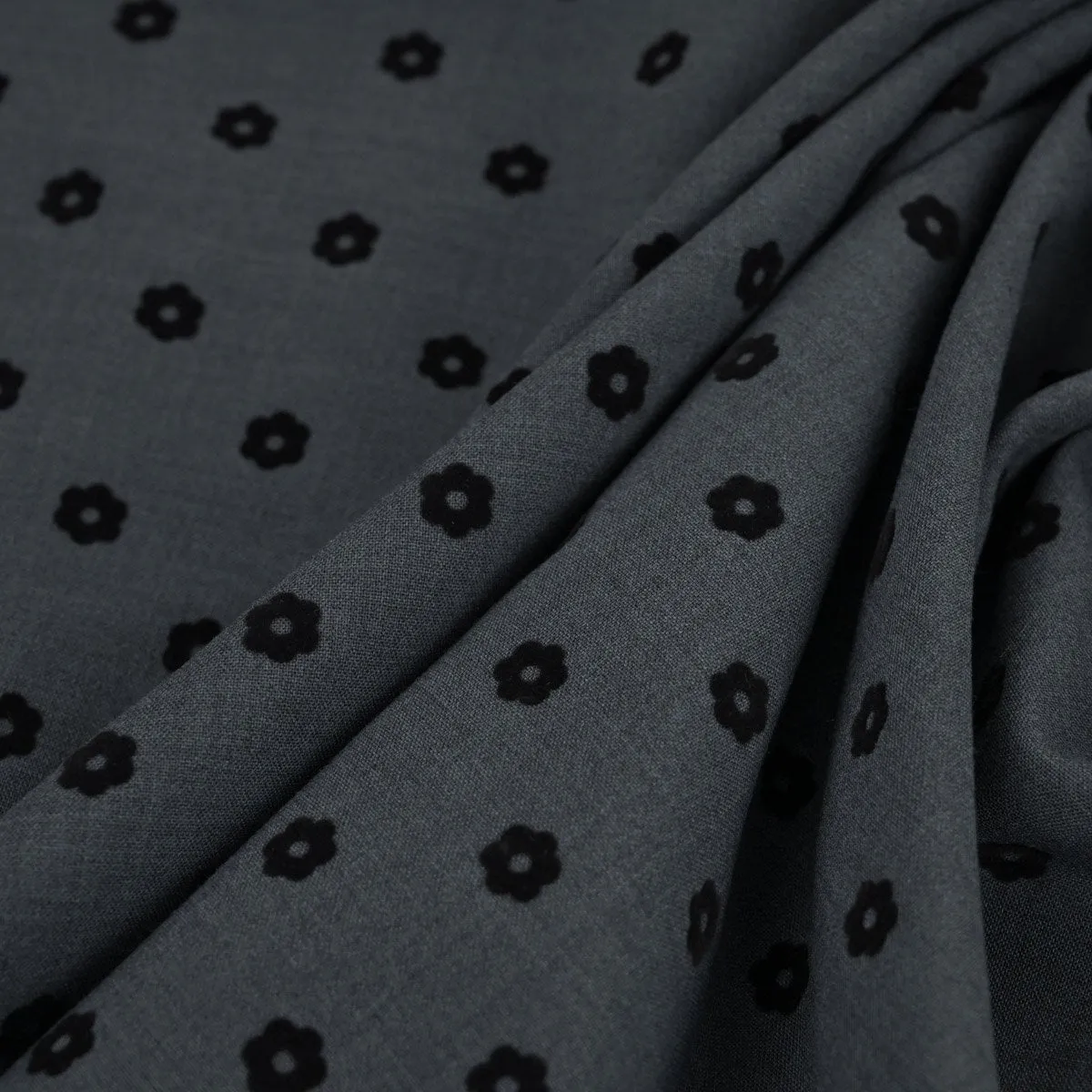 Grey Suiting Fabric 99770