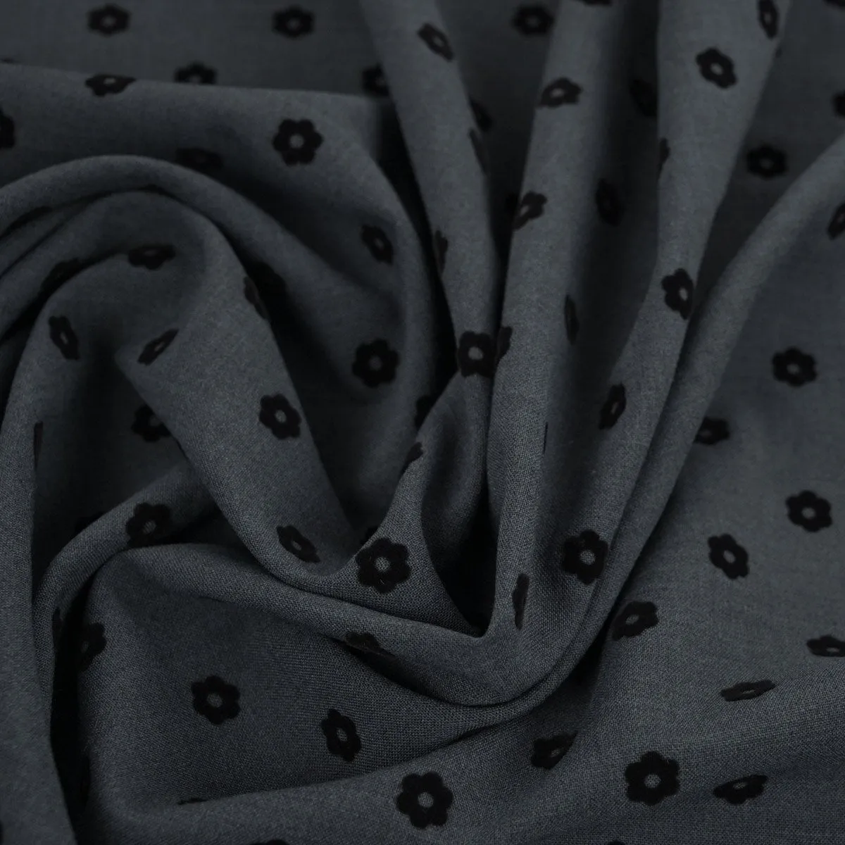 Grey Suiting Fabric 99770