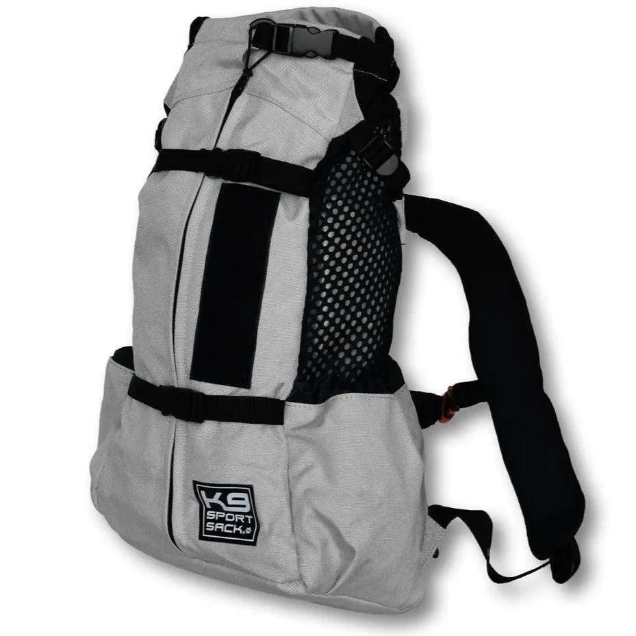 K9 Sports Sack | Air 2 Dog Backpack | 4 Sizes | Grey