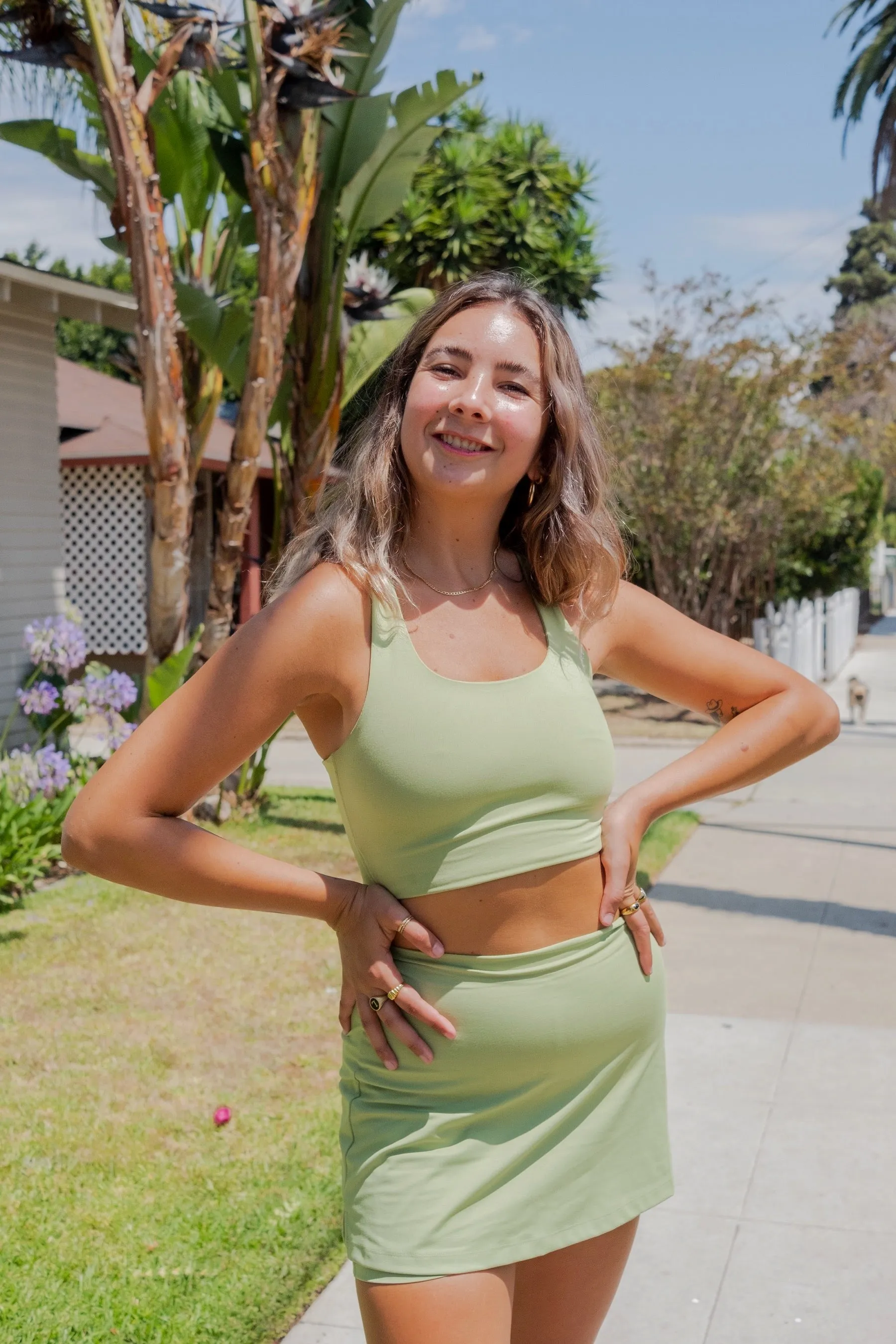 Mantis High Rise Skort