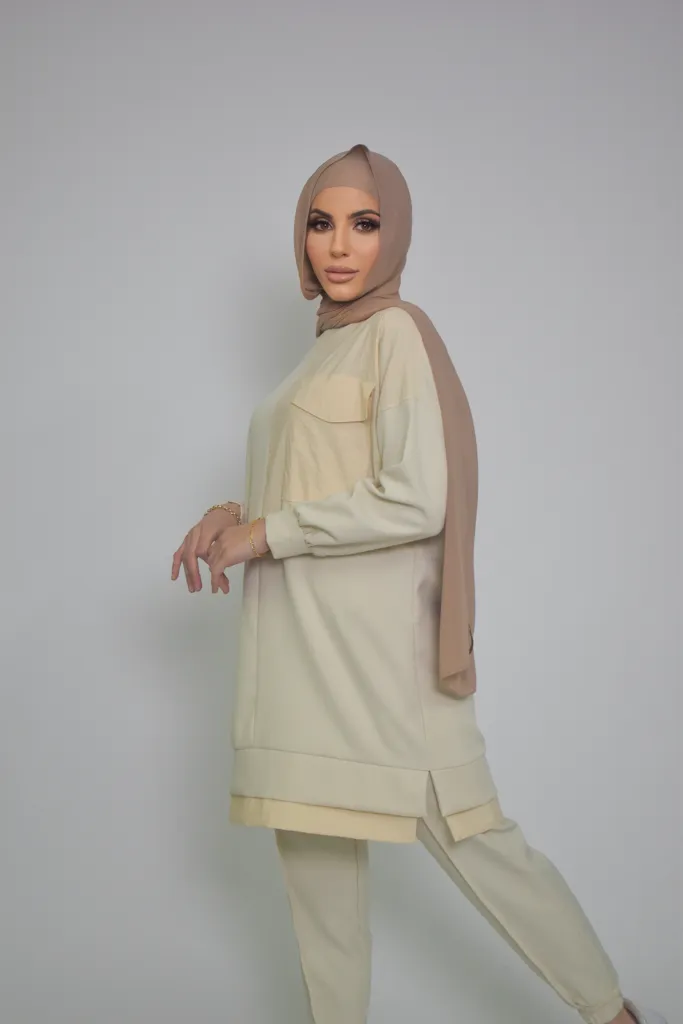 Razan Pocket Top and Pants Set