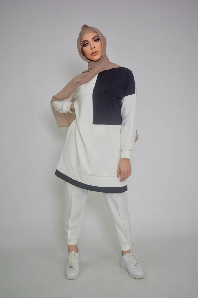 Razan Pocket Top and Pants Set
