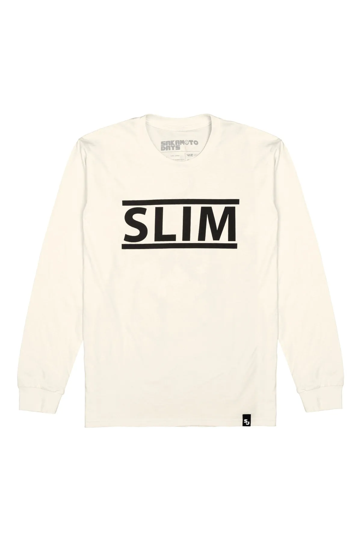 Sakamoto Days Staff Long Sleeve Tee - Ecru