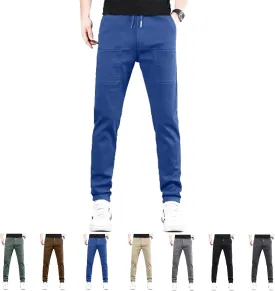 Sirmale Multipants - High Stretch Multi-Pocket Durable Cargo Pants,Mencomfy Mens Breathable Comfy Hiking Cargo Pants