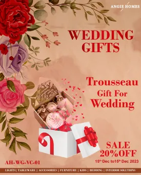 TROUSSEAU WEDDING GIFTS | MARRIAGE GIFT VOUCHER | FANCY GIFTTING