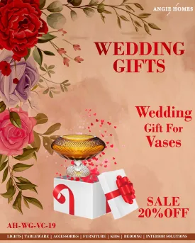 VASES FOR WEDDING GIFTS | MARRIAGE GIFT VOUCHER CARD | RETURN GIFTTING CARD