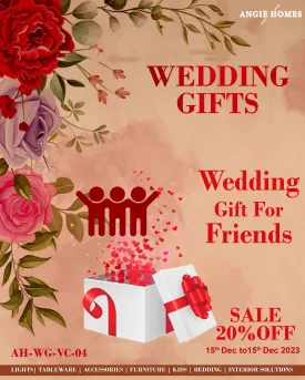 WEDDING GIFTS FOR FRIENDS | MARRIAGE GIFT VOUCHER | RETURN GIFTTING CARD