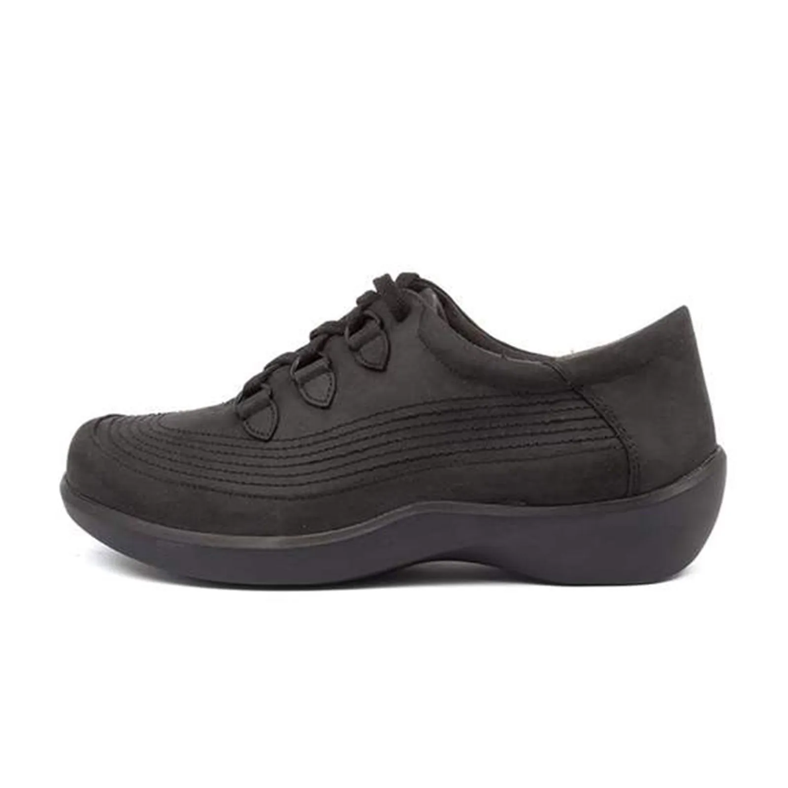 Ziera Amaris Wide Lace Up (Women) - Black Trooper Mix